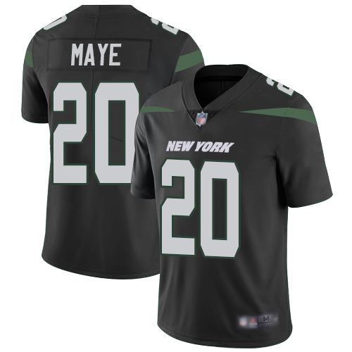New York Jets Limited Black Men Marcus Maye Alternate Jersey NFL Football #20 Vapor Untouchable->nfl t-shirts->Sports Accessory